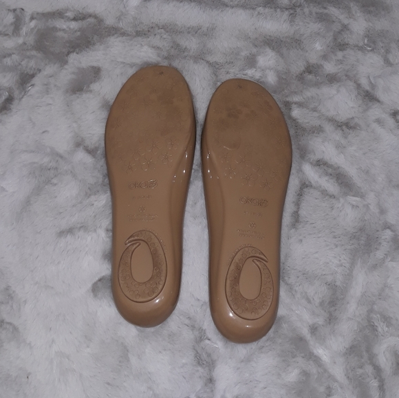 OKA b. Shoes | Oka B Nude Taylor Jelly Flats | Poshmark